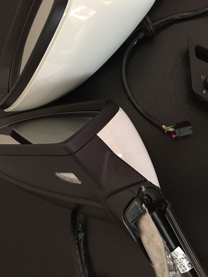 MK7 Golf Power Folding Mirrors with Puddle Lights GOLFMK7 VW GTI